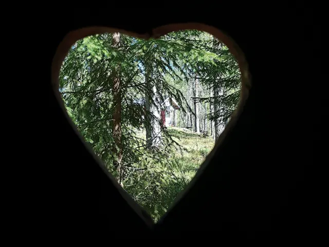 Aussicht vom Klohaus