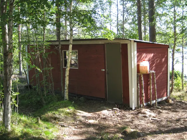 Schuppen für Ausrüstung